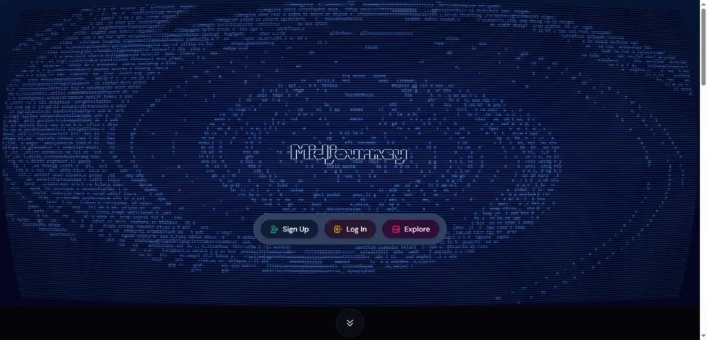 Midjourney homepage interface